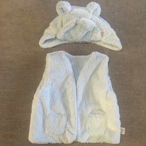 Kids Vest and Hat Set